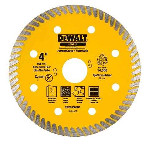 Disco Diam. 4" Porcelanato Dewalt
