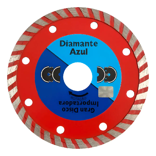 Disco Diamante Azul Turbo 115 MM Furo 22