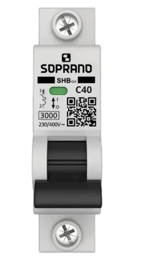 Disjuntor Din Unipolar 40 AMP Sopran PA