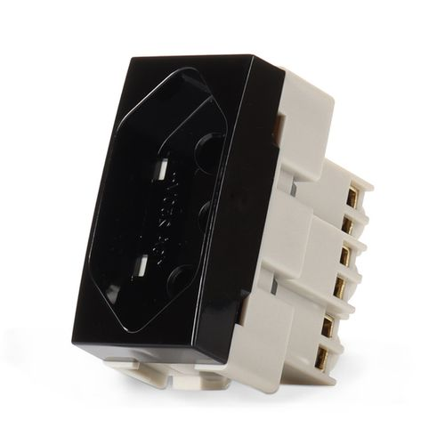 Modulo Tomada 10A Ebony Sleek Margirius