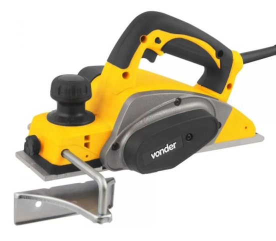 Plaina Elétrica Manual Profissional Vonder Plv 625 82mm Cor Amarelo