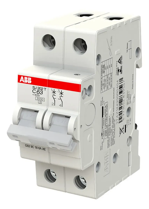 Disjuntor Din Bipolar 63 Amp GE/ABB