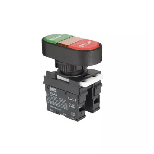 Botao Pulsador Duplo B9 G3 F1 C5 P0 L0 Q