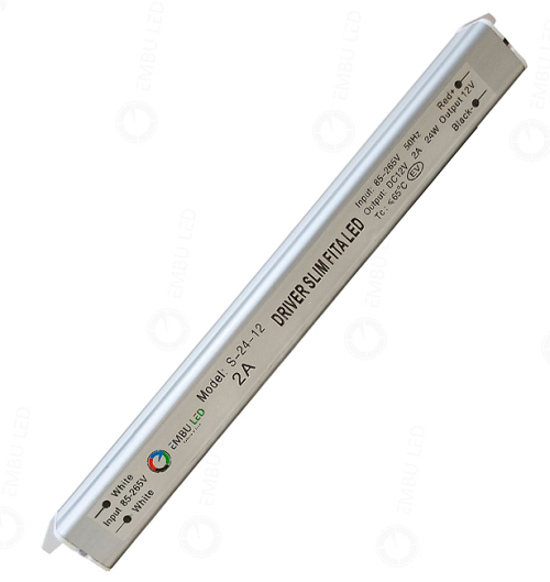Driver Para Fita Led Parte Slim 24W 2A