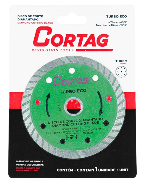 Disco Diam Turbo 110MM Eco Cortag