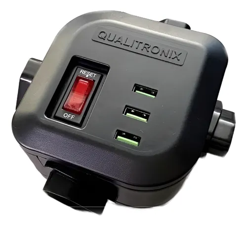 Filtro De Linha Torre 4 Tomadas Usb Qualitronix