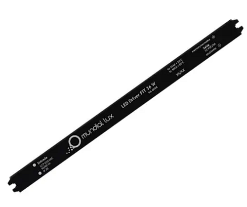 Driver P/Fita Led  36W 12V IP20 Slim ML