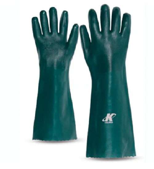 Luva Seg PVC 45cm Verde Kalipso PR