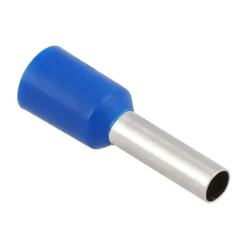 Terminal Tubular Ilhós Conector 2,5mm Pré Isolado