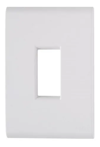 Placa 1 Posto Vertical Tramontina Liz 4 X 2 Branca Cor Branco