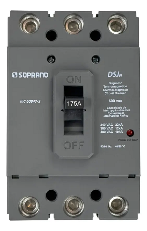 Disjuntor Caixa Mold 3X175A Padrao