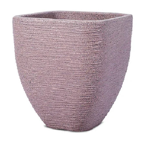 Vaso Quadrado Nice 28 Pedra