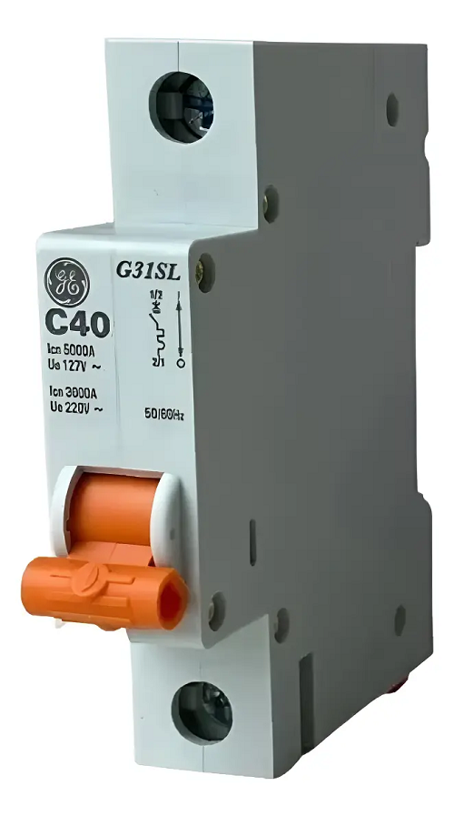 Disjuntor Din Unipolar 40 Amp GE