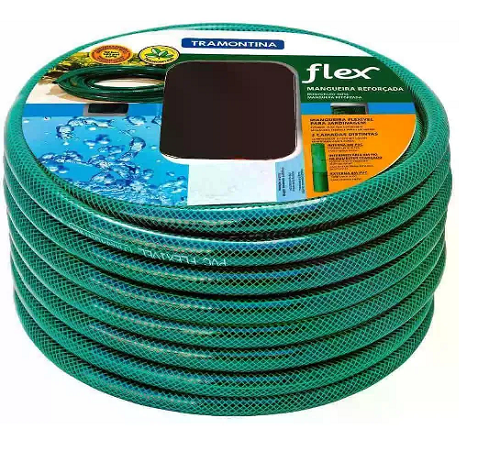 Mangueira jardim 1/2 Verde 30MTS Tramontina