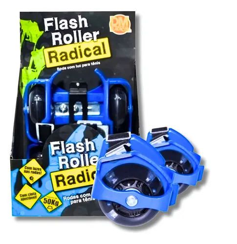 Flashing Wheels Patins Rodas Para Tênis Com Luz Led Infantil