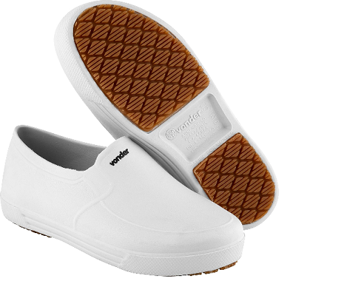 Sapato Seg. Eva N° 34 Branco S/Salto Vonder