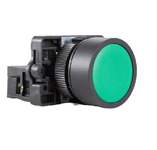 Botao Ind. 22MM 1NA Verde